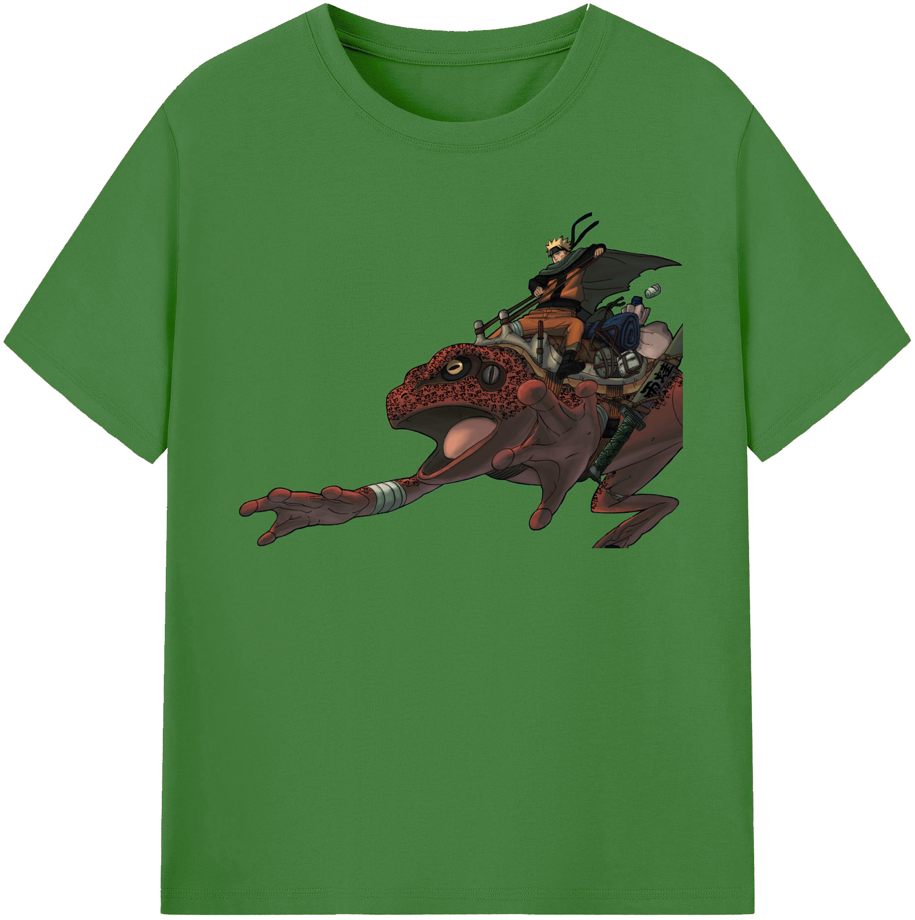 （画像用） NARUTO -ナルト- うずまき ナルト Uzumaki Naruto レディースカジュアルプリントTシャツ（綿100％）